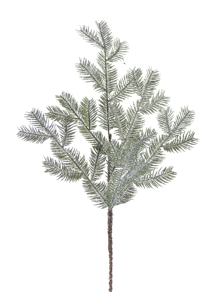 Picture of 27"GLITZY HEMLOCK SPRAY