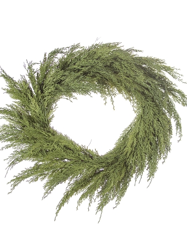 Picture of 24" WHITE CEDAR WREATH