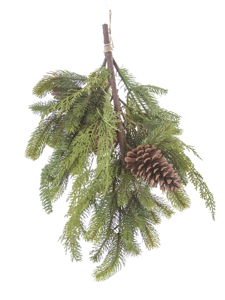 Picture of 26"SPRUCE TEAR DROP w/CONES