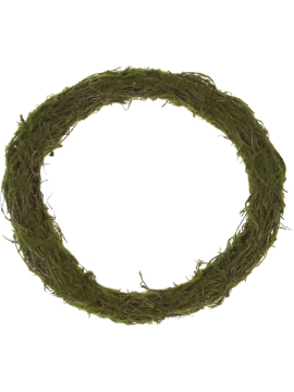Picture of 18" TWIG W/MOSS WREATH