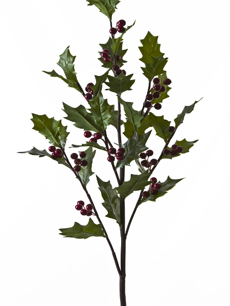 Picture of HOLLY LEAF W/BERRY SPRAY