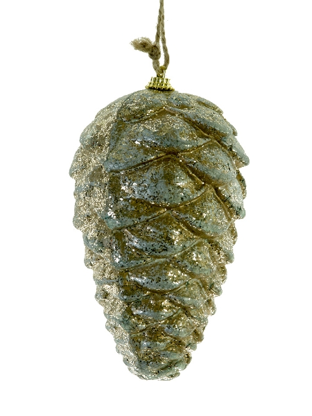 Picture of 6.5" RUSTIC PINECONE ORN