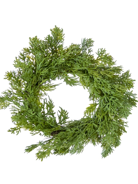 Picture of 12" CEDAR PINE WREATH