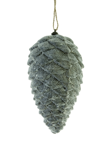 Picture of 6.5" RUSTIC PINECONE ORNAMENT
