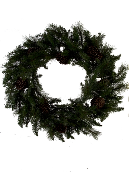 Picture of 32" WOODSY PINE WREATH