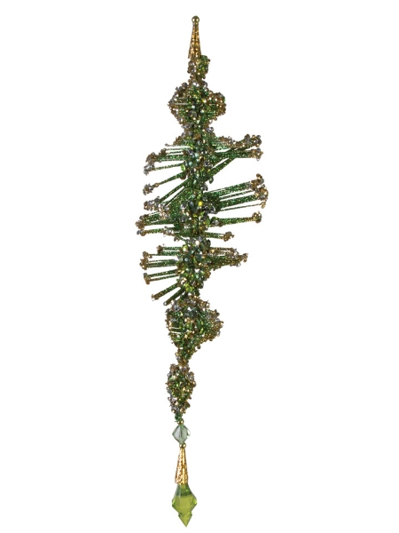 Picture of 14" BEADED FINIAL ORNAMENT