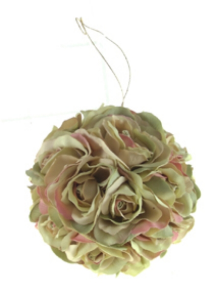 Picture of ROSE KISSING BALL-MED