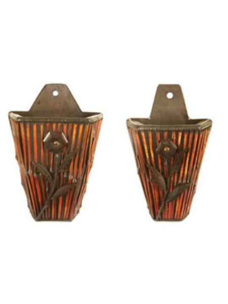 Picture of BAMBOO FLOWER HOLDER SET/2