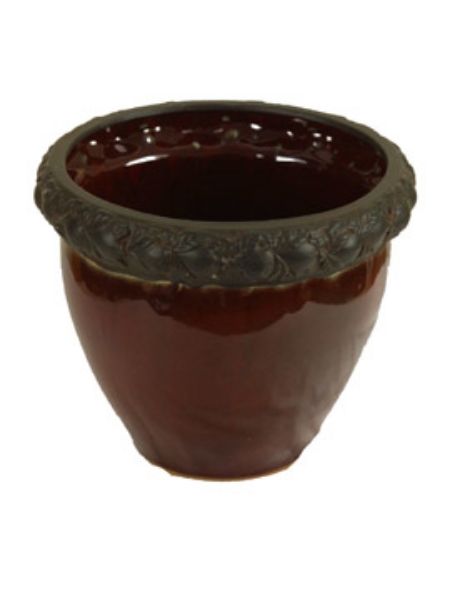 Picture of CERAMIC POT, 8"H