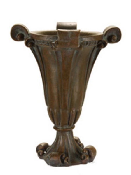 Picture of 14" URN-ANTIQUE BROWN