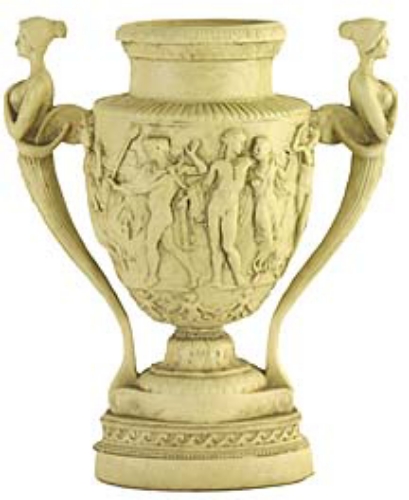 Picture of GIRL BACK AGAINST VASE