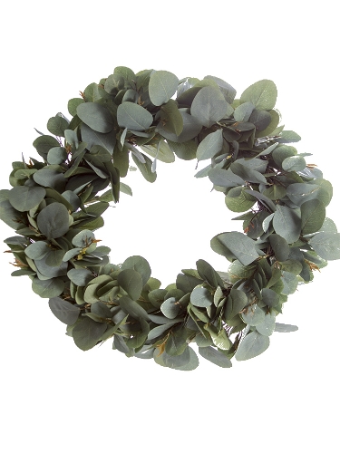 Picture of 22" OVAL LEAF EUCALYPTUS WREATH