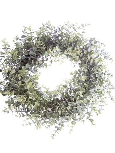 Picture of 20" FROSTED EUCALYPTUS WREATH