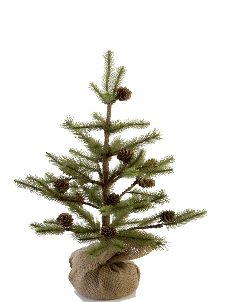 Picture of 18" EMPIRE PINE TREE W/CONES