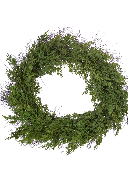 Picture of 24" CEDAR WREATH