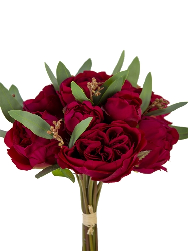 Picture of 12" FRESH TOUCH ROSE PEONY BUNDLE