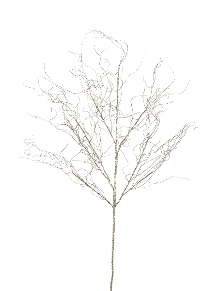 Picture of 36" CURLY GLITTER BRANCH