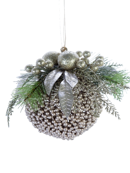 Picture of 6'' GLITZY BERRY ORNAMENT