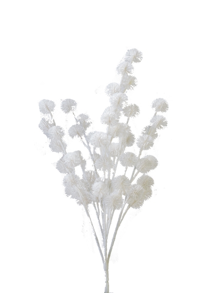 Picture of 21" FLOCKED ALLIUM SPRAY