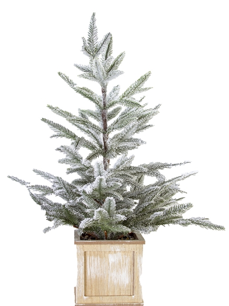 Picture of 30" POTTED SNOW PINE TREE