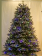 Picture of 7.5' FLOCKED FIR PINE TREE