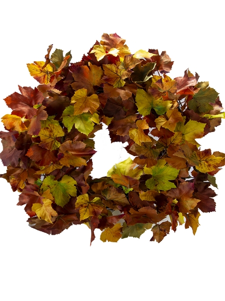 Picture of 26" MAPLE LEAVES WREATH