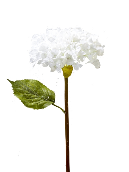 Picture of 23" GLITTERED HYDRANGEA SPRAY