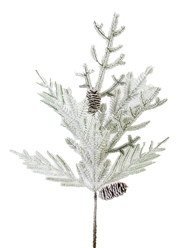 Picture of 31" FLOCKED PINE SPRAY