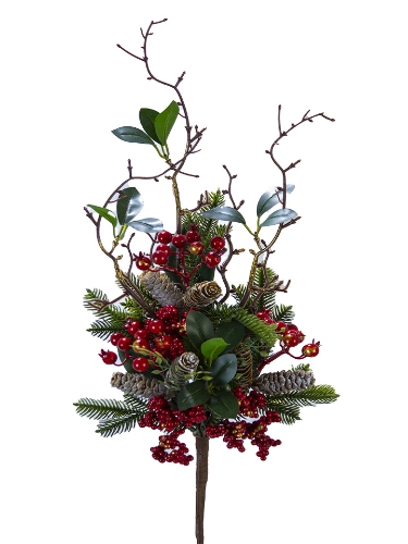 Picture of 26" CEDAR MAGNOLIA LEAF BERRY BUSH