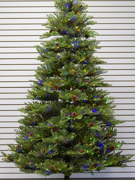 Picture of 7.5' LIGHTED SPRUCE TREE