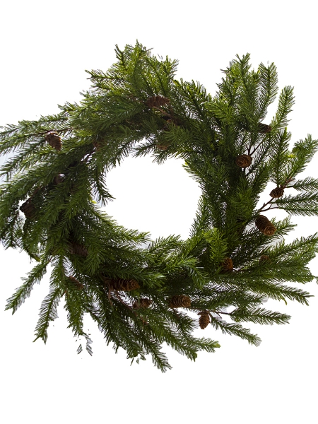 Picture of 31" THIN PINE WREATH