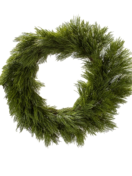 Picture of 26" GRASSY PINE WREATH