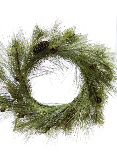 Picture of 30'' MIXED NEEDLE PINE  WREATH