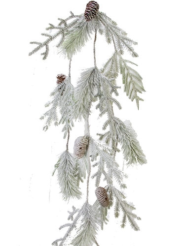 Picture of 57" FLOCKED MIXED PINE VINE