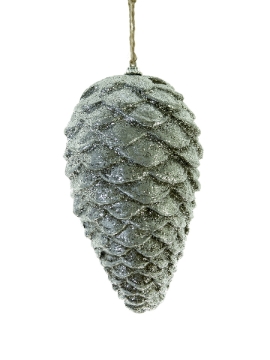 Picture of 6.5" RUSTIC PINECONE ORNAMENT