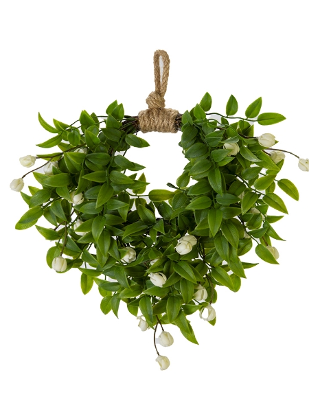 Picture of 12" BOUVARDIA HANGING WREATH