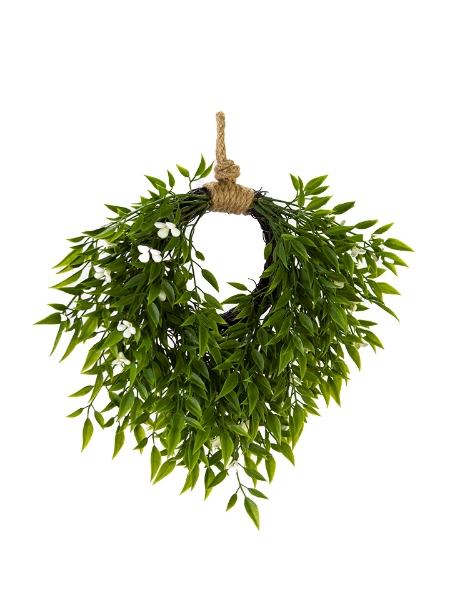 Picture of 14" WILD FLOWER HANGING WREATH