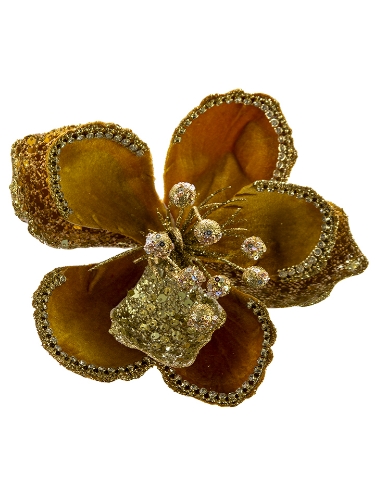 Picture of 7" VELVET MAGNOLIA CLIP