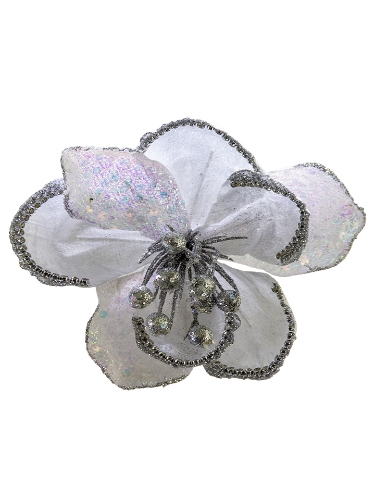 Picture of 7" VELVET  MAGNOLIA CLIP