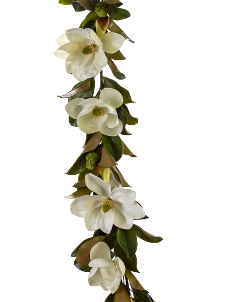Picture of 71'' MAGNOLIA BUDS LEAVES GARLAND
