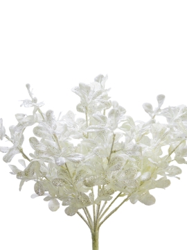 Picture of 15" GLITTER BLOOMS BUSH