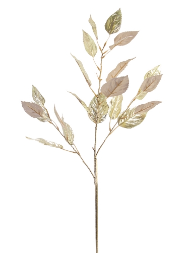 Picture of 32"  SHINY HIBISCUS LEAF SPRAY