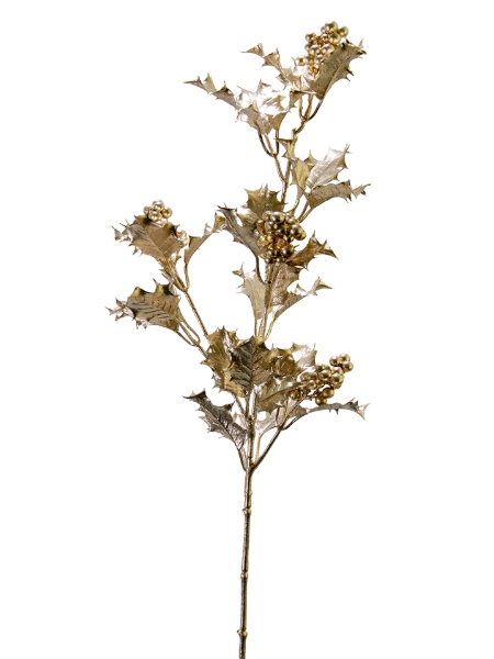 Picture of 28" HOLLY LVS BERRIES SPRAY