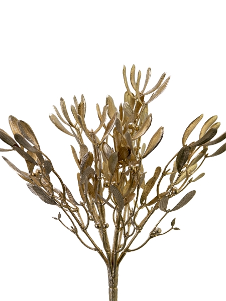 Picture of 15" MISTLETOE GLITTER BUSH