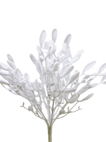 Picture of 15" MISTLETOE GLITTER BUSH