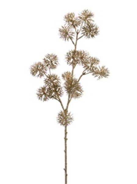 Picture of 28" GLITTER PINE BALL SPRAY