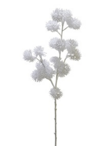 Picture of 27" GLITTER PINE BALL SPRAY