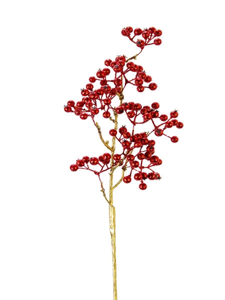 Picture of 20" GLITTER BERRY SPRAY