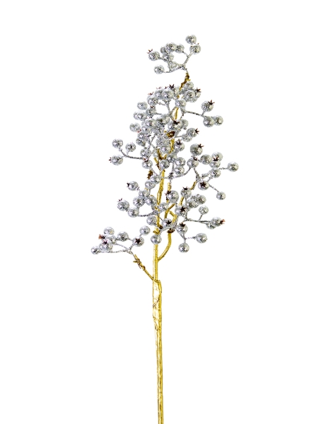 Picture of 20" GLITTER BERRY SPRAY