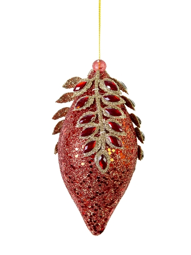 Picture of 6" JEWELED FINIAL ORNAMENT